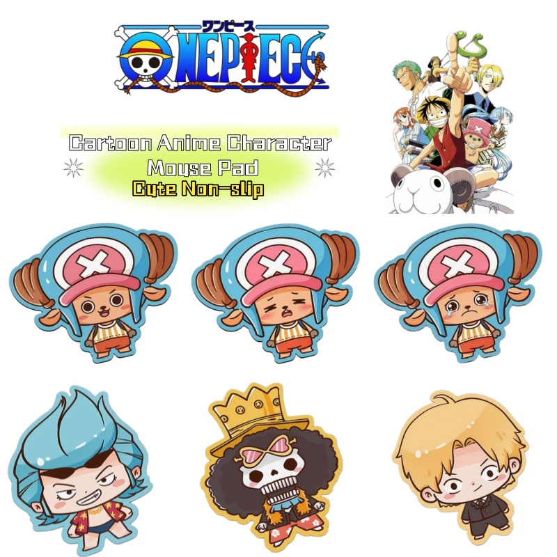 Laptop Accessories Toy - Tek Parça çizgi film anime karakteri