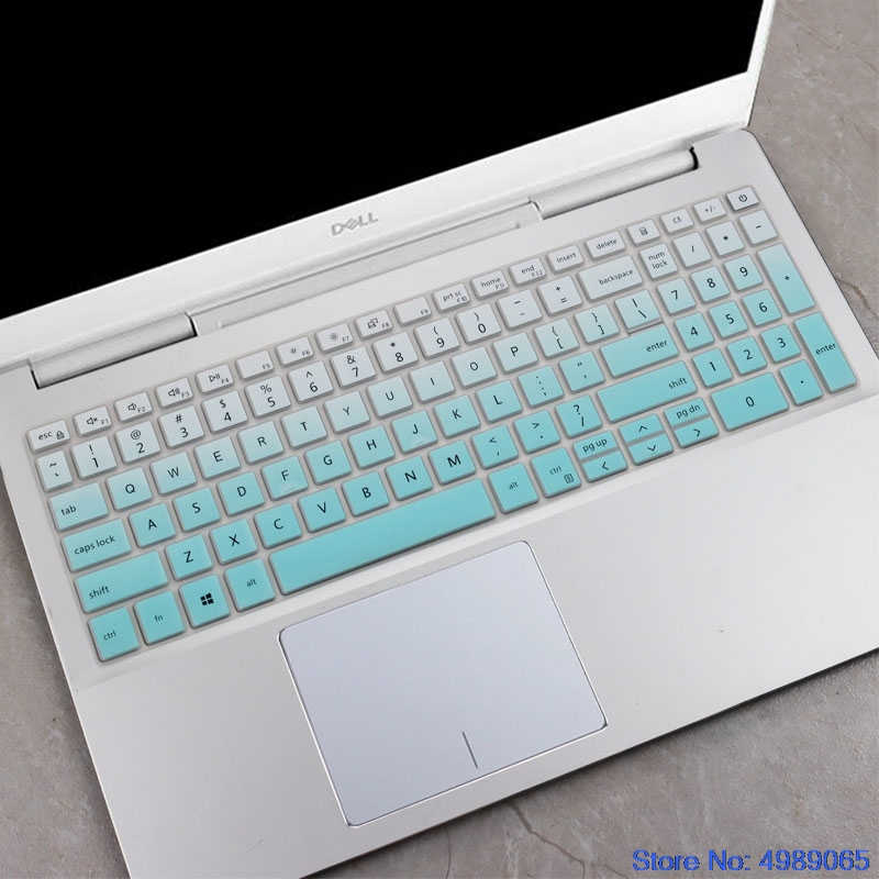 Keyboard Cover Silicone - Laptop Klavye Kapak Koruyucu Dell Inspiron