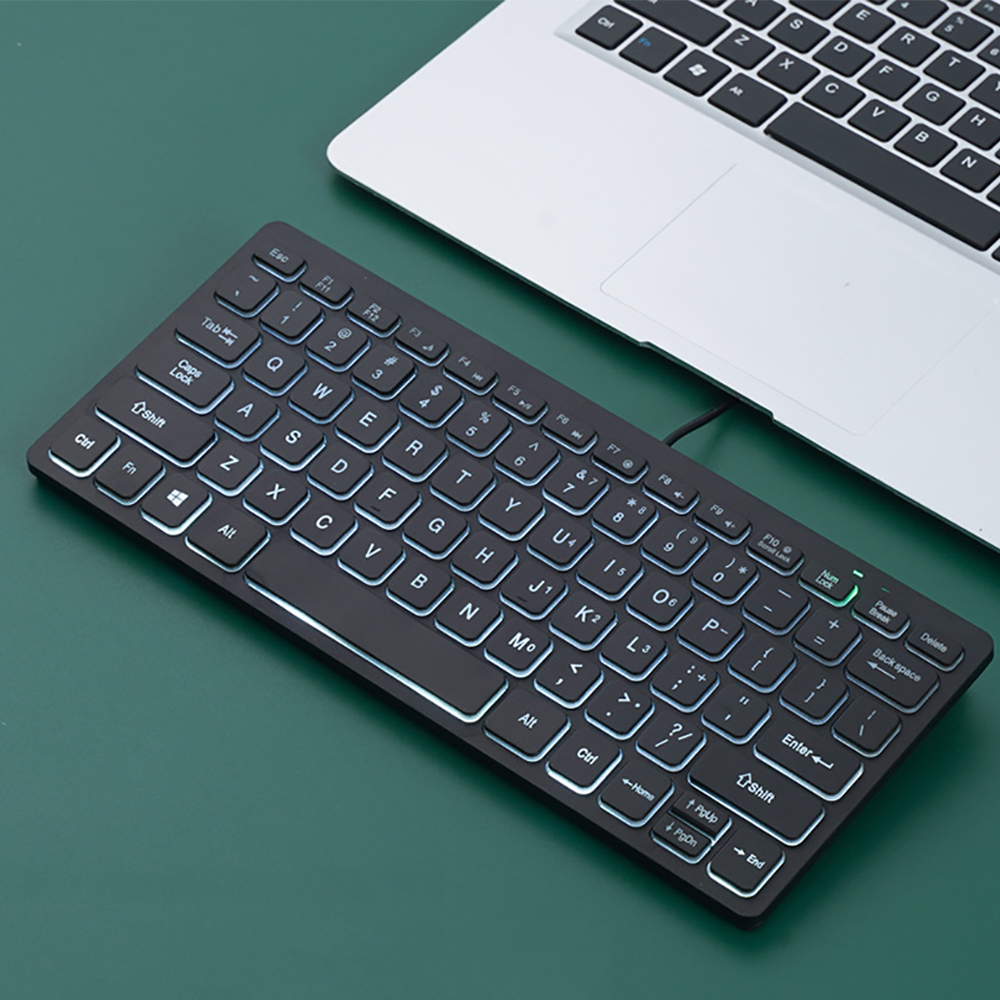 Laptop Accessories Productivity - Taşınabilir Kablolu Klavye Dizüstü Mini Klavye