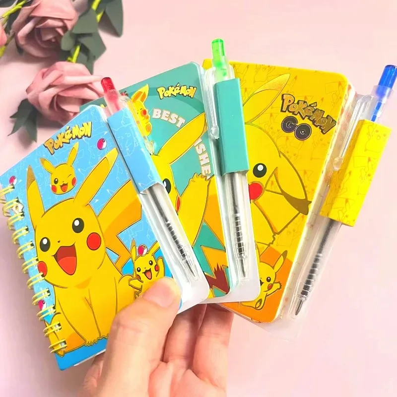Laptop Accessories For Girls - Pokemon Pikachu Defter Kalem Setiyle Birlikte,