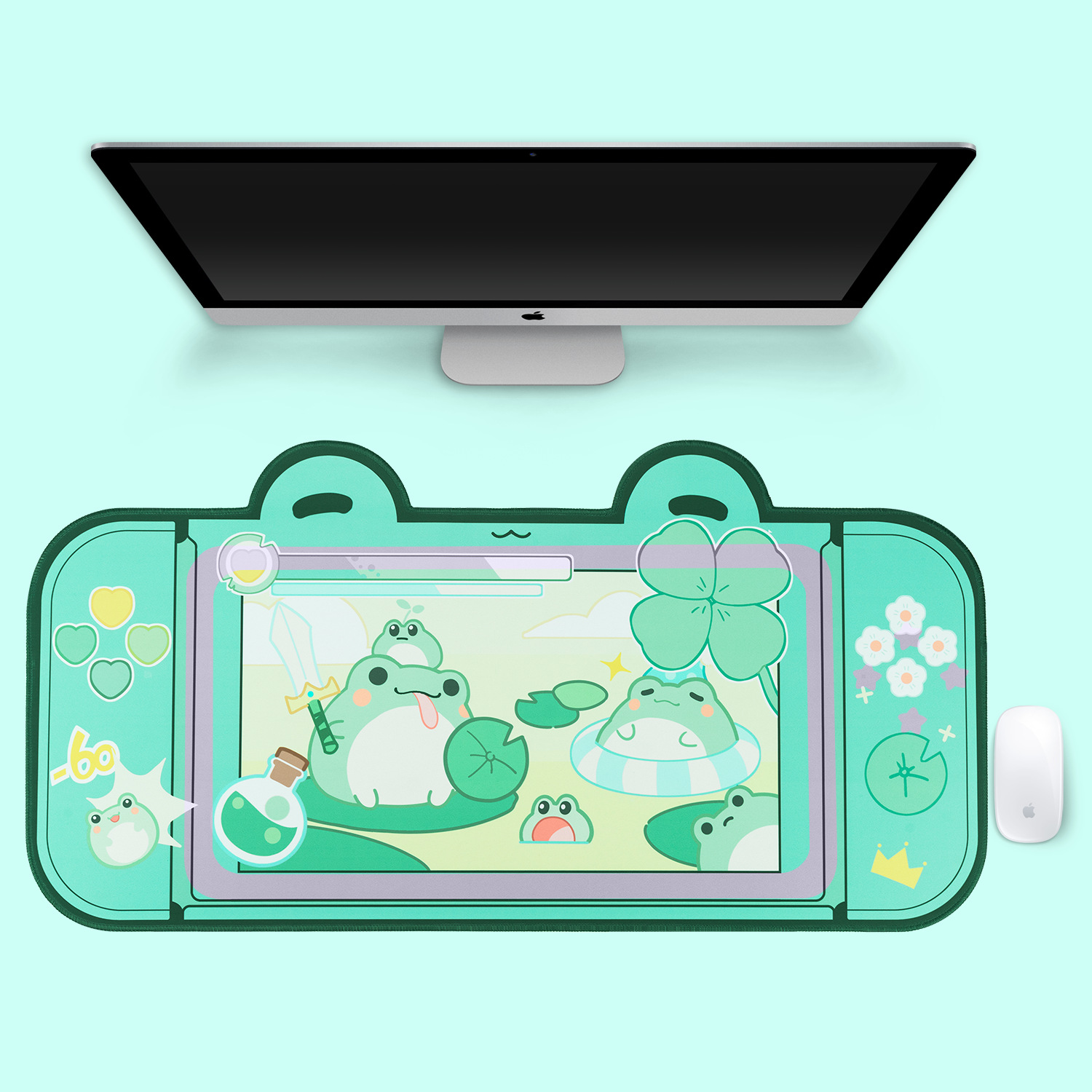 Laptop Extra Accessories - Ekstra büyük Kawaii oyun Mouse Pad