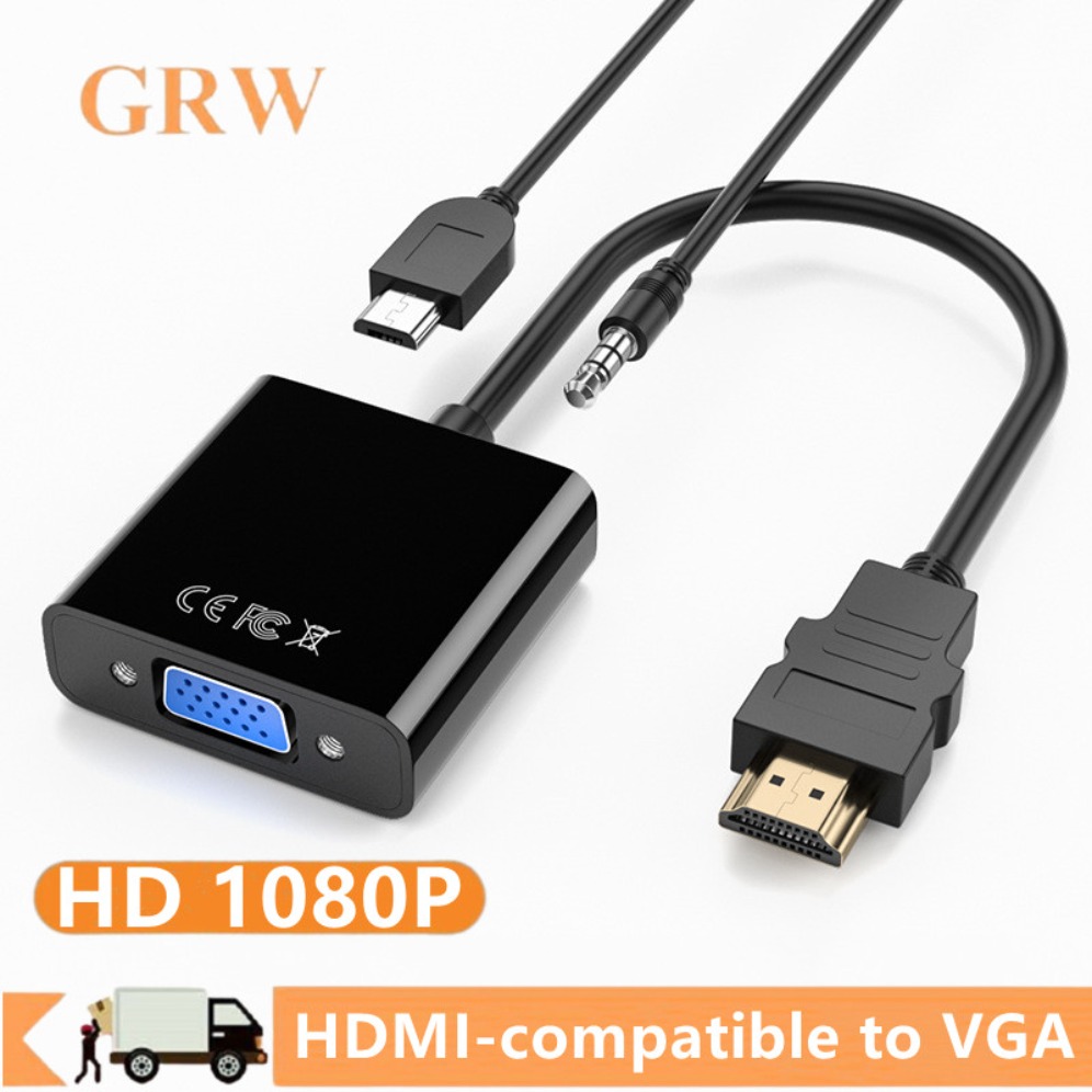 Hdmi Vga Adapter - 1080 P HDMI uyumlu VGA Adaptör