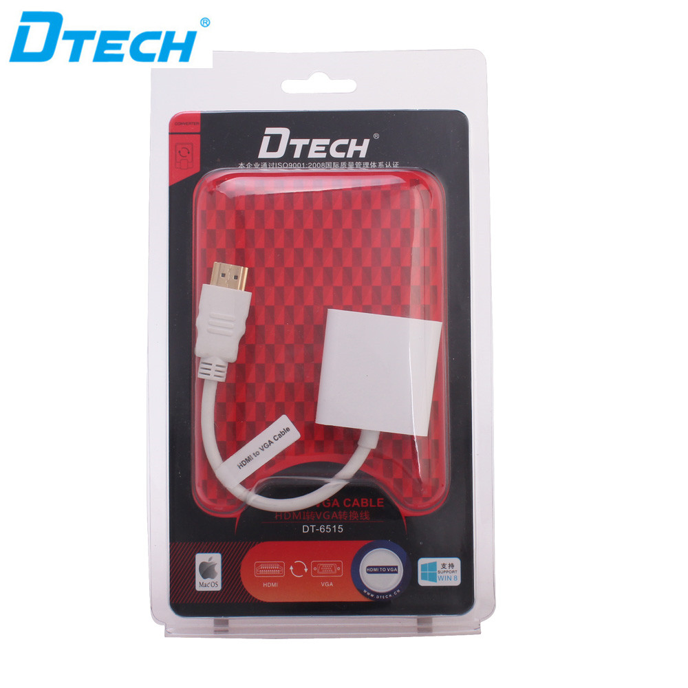 Hdmi Vga Adapter - 3 ADET DTECH Fabrika Doğrudan Satış