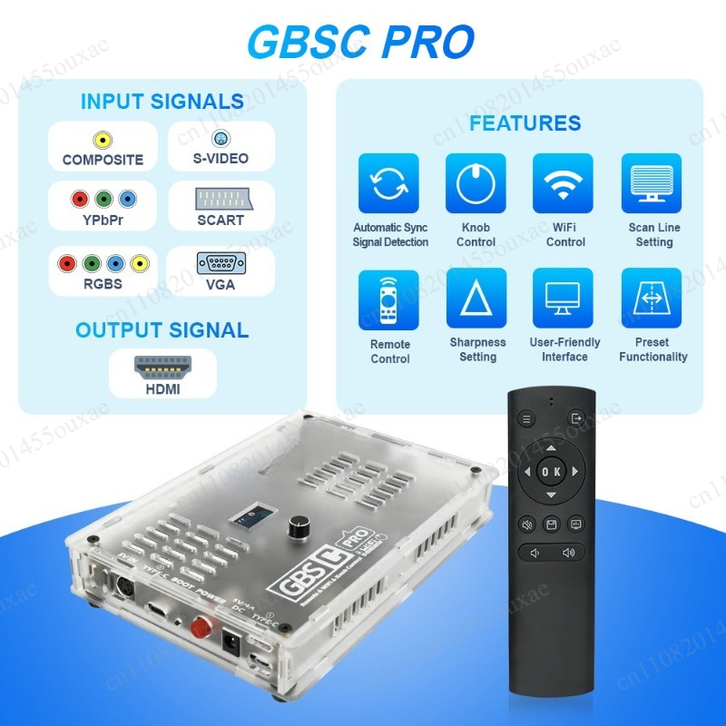 Hdmi Vga Adapter - GBSC RGBS Sinyal Dönüştürücü Kompozit Video