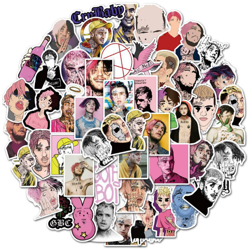Laptop Accessories Girly - 10/30/50 adet amerikan rapçi Lil Peep