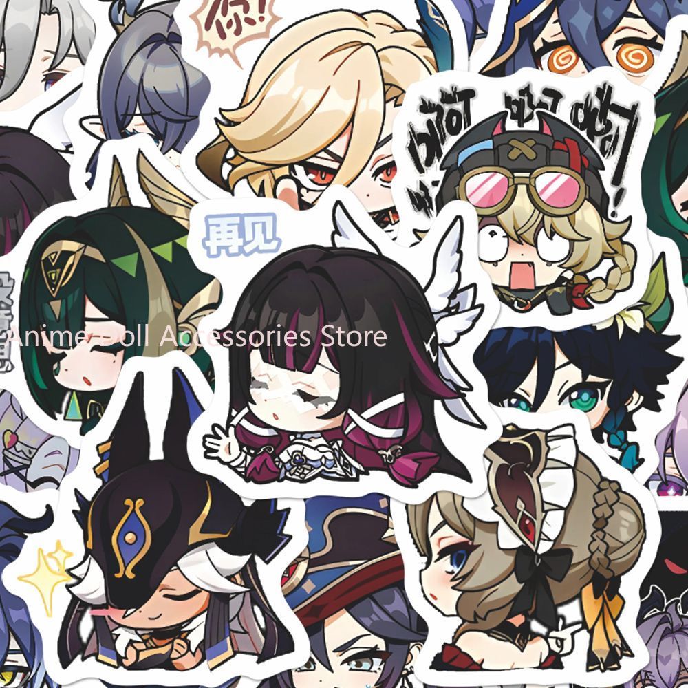 Laptop Accessory - 64 adet Genshin Impact Moon Maiden