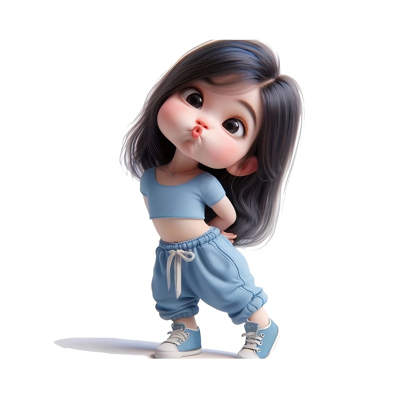 Sevimli Karikatür Kız Su Geçir - Laptop Accessories For Girls incelemesi ve fiyatı