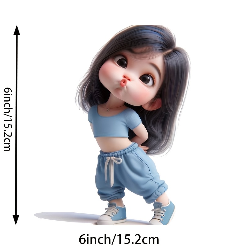 Sevimli Karikatür Kız Su Geçir - Laptop Accessories For Girls incelemesi ve fiyatı