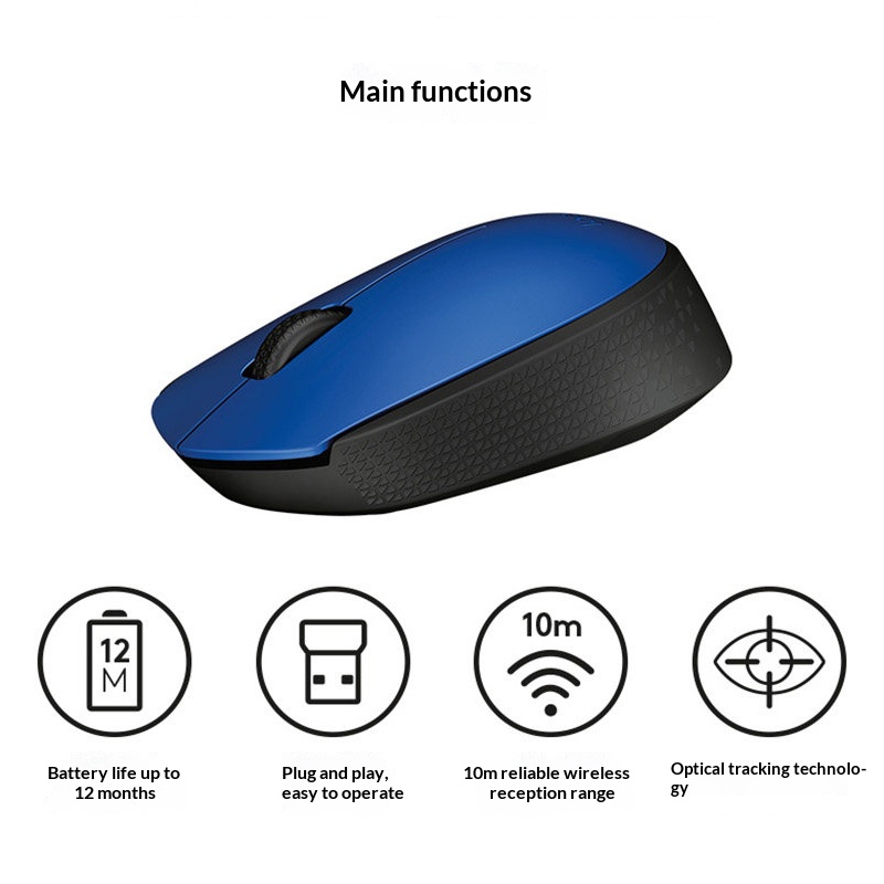 Logitech M170 Soft Business Mo - Laptop Accessories Productivity incelemesi ve fiyatı