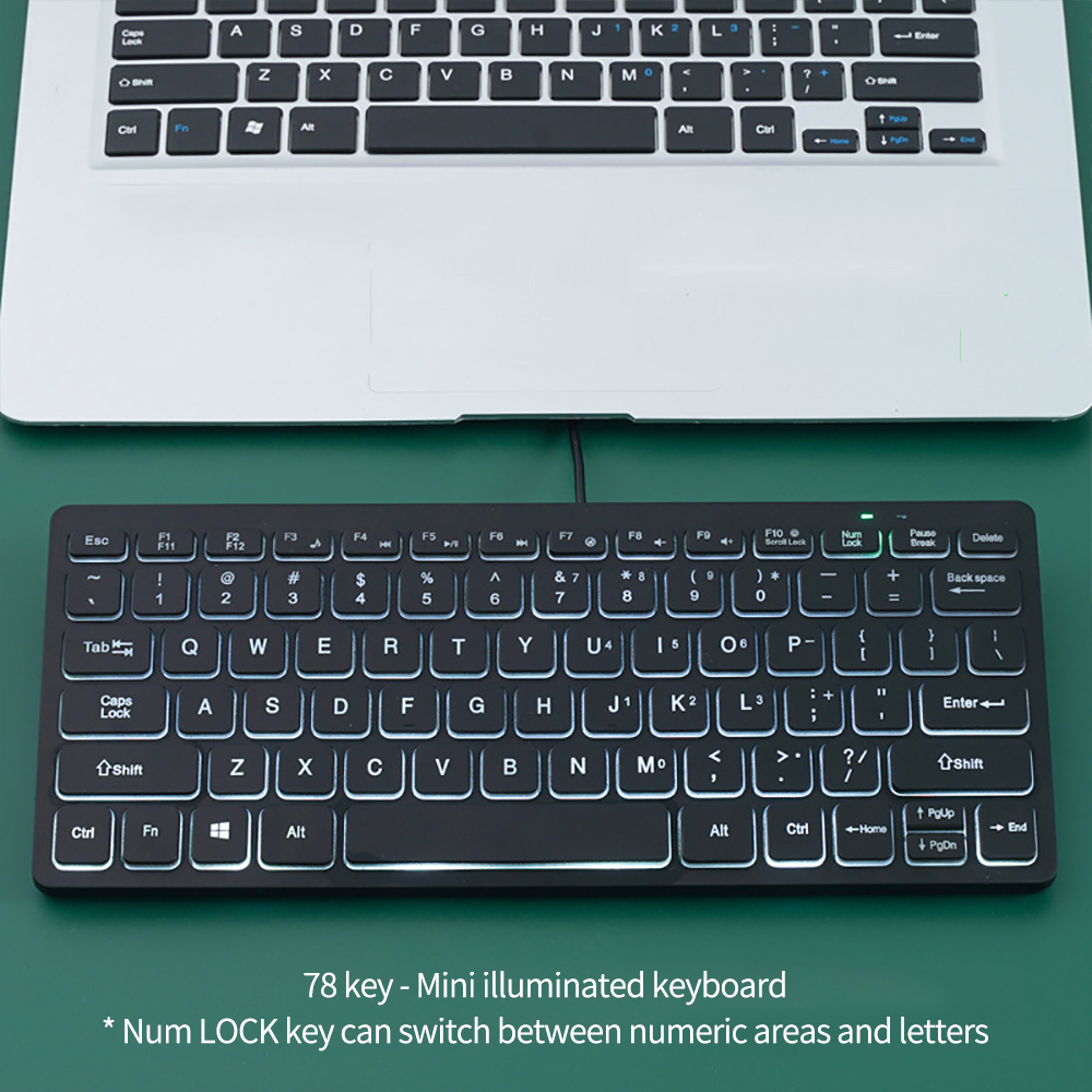 Taşınabilir Kablolu Klavye Diz - Laptop Accessories Productivity incelemesi ve fiyatı