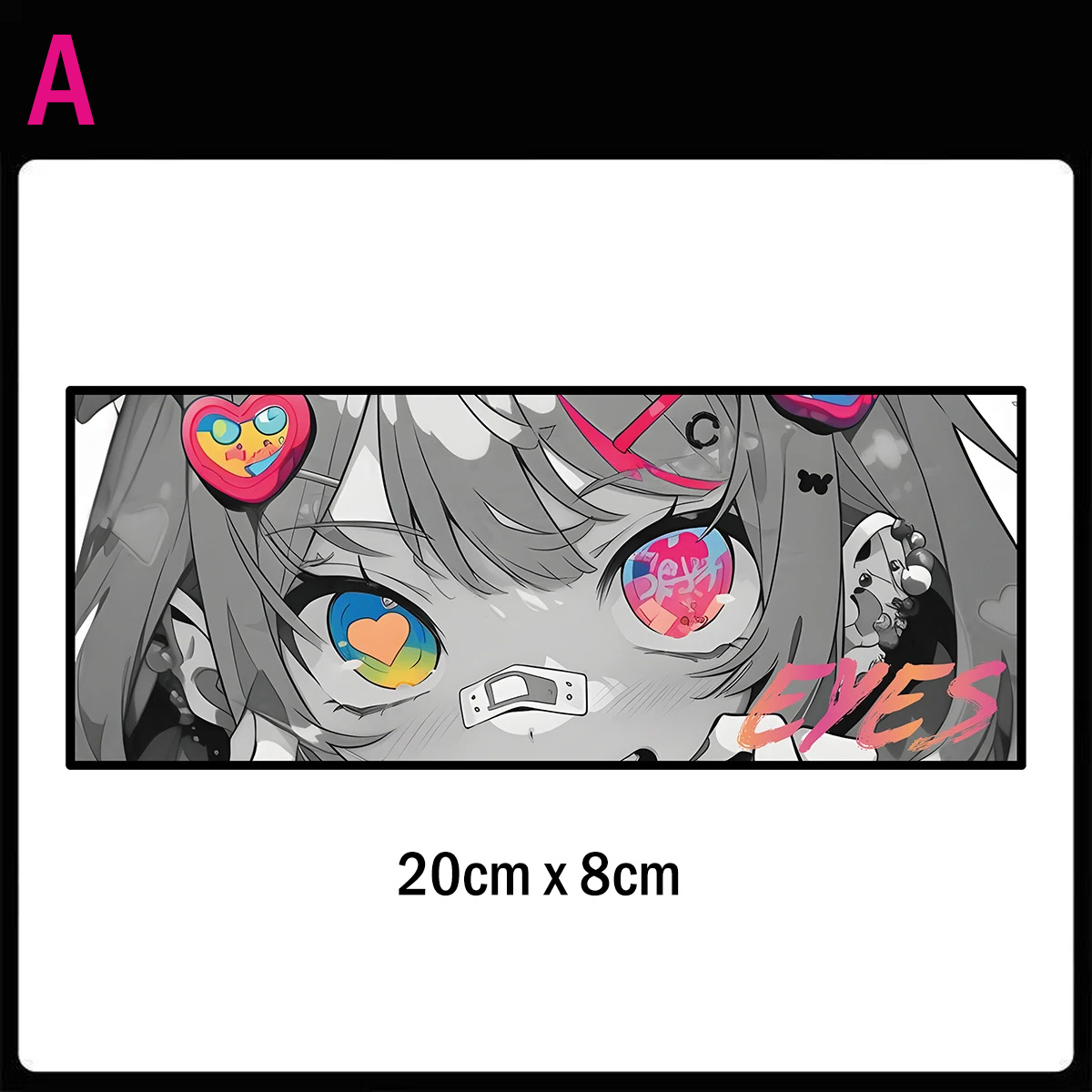 1 adet 20cm Neon Anime kız göz - Laptop Accessories Girly incelemesi ve fiyatı