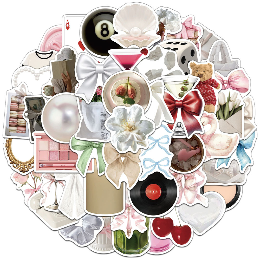 52 adet Nazik Kız INS Estetik  - Laptop Accessories Girly incelemesi ve fiyatı