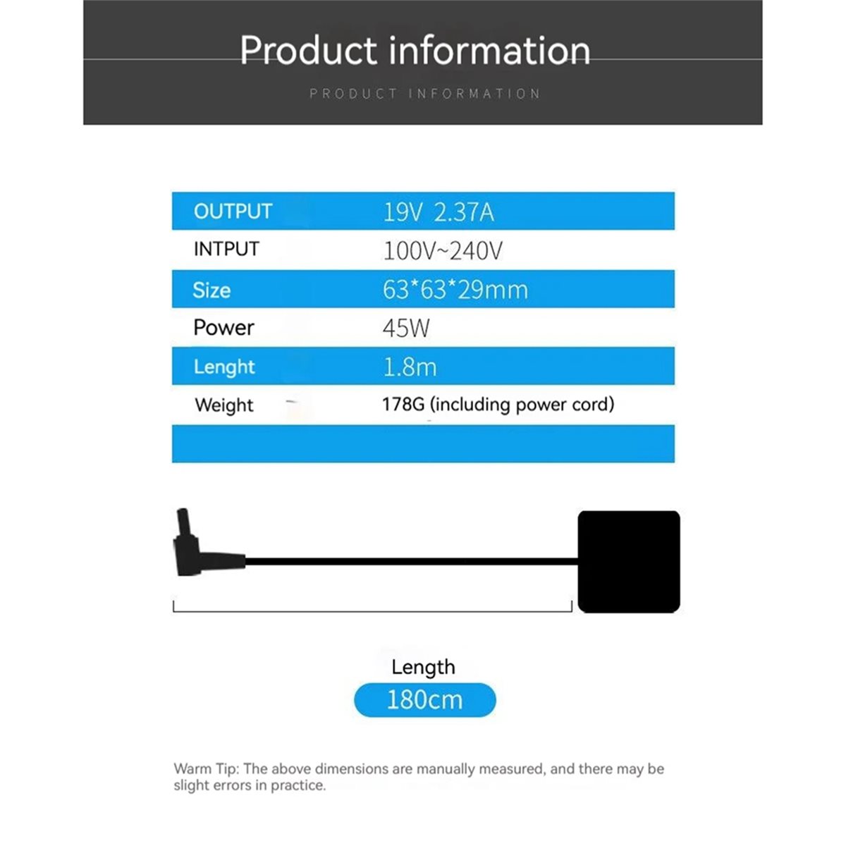 【TODAY-BUY】~@ 19V 2.37A 45W 4. - Laptop Accessories To Buy incelemesi ve fiyatı
