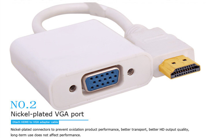 3 ADET DTECH Fabrika Doğrudan  - Hdmi Vga Adapter incelemesi ve fiyatı