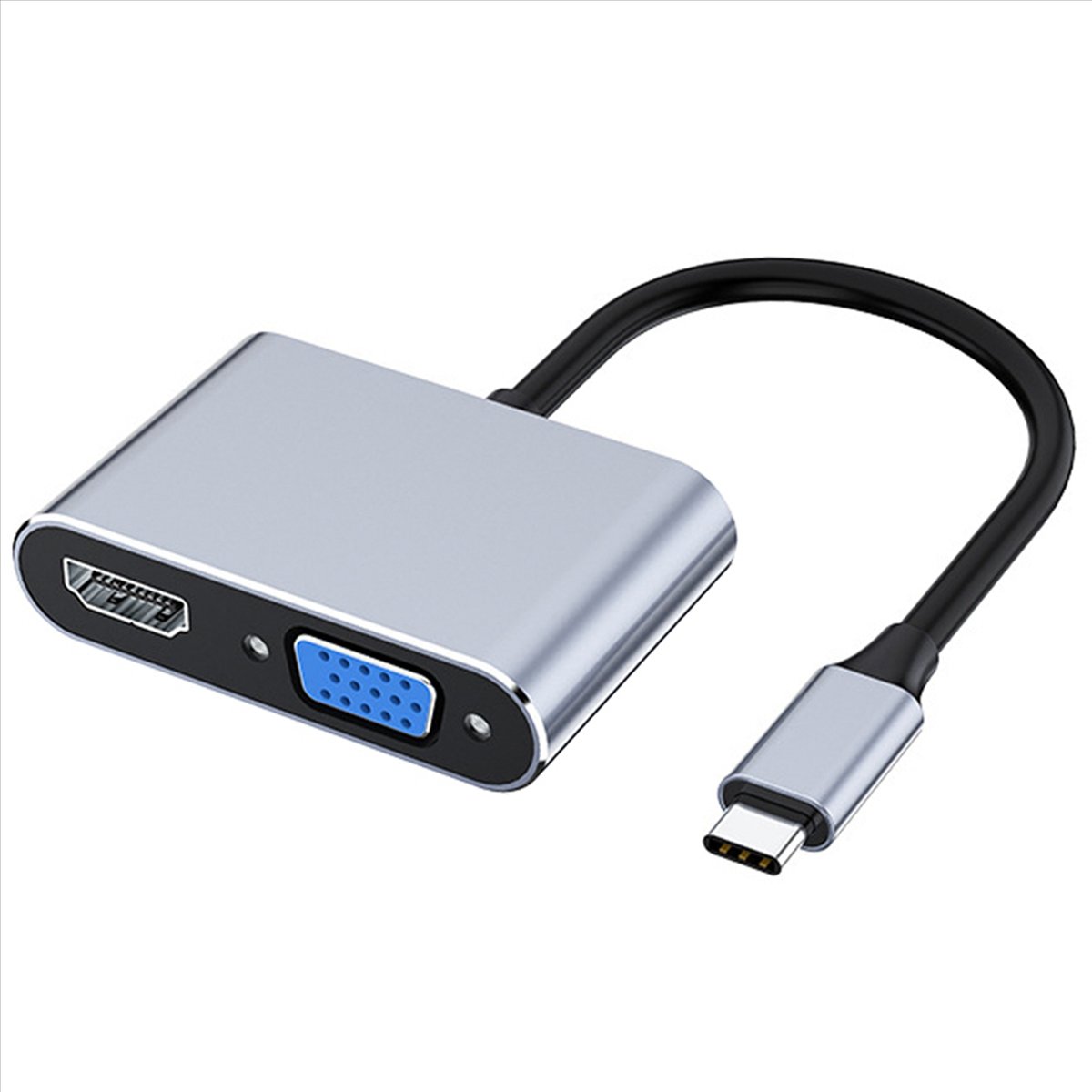 ABDH 2X USB C - HDMI VGA Çoklu - Hdmi Vga Adapter incelemesi ve fiyatı