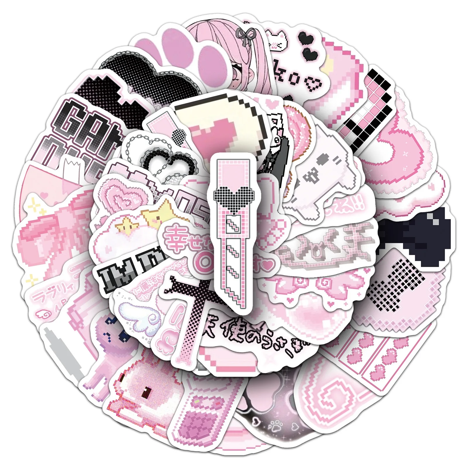 10/30/50 adet Sevimli Piksel P - Laptop Accessories Girly incelemesi ve fiyatı
