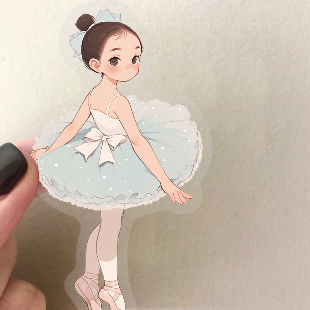 50 adet bale kız serisi çıkart - Laptop Accessories Girly incelemesi ve fiyatı